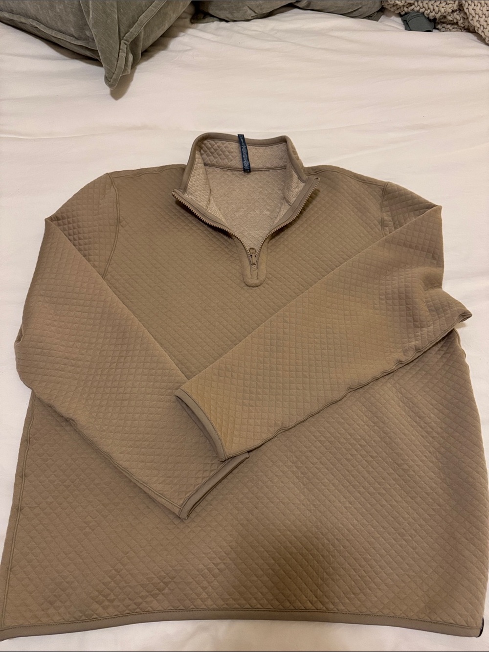 Southern Tide Oak Island Reversible Quarter Zip